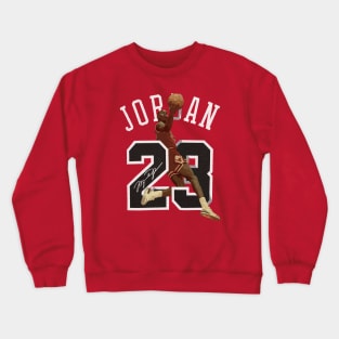 MJ23 Bulls Jersey 23 Crewneck Sweatshirt